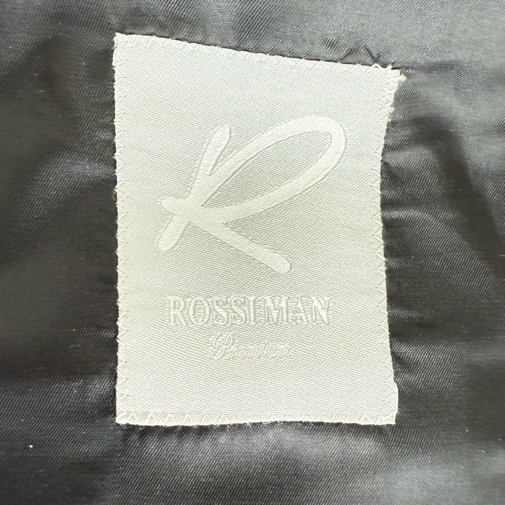 ROSSIMAN Plaid Suit Slim Fit Double-Breasted Blazer & Matching Pants Milano 42R
